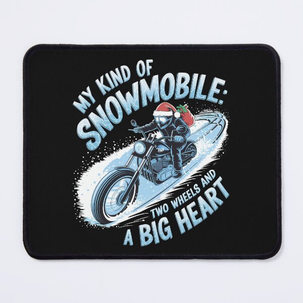 Item preview, My Kind of Snowmobile: Two Wheels and a Big Heart designed and sold by 0utriders.