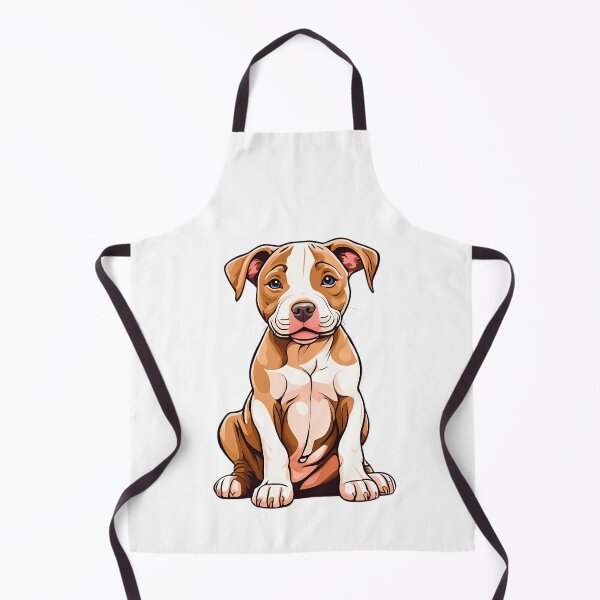 Item preview, Adorable Cartoon Pit Bull Puppy Design designed and sold by Fredster1966.