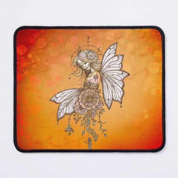 Item preview, Golden wings and blooming dreams, the magical fairy designed and sold by nicky2342.