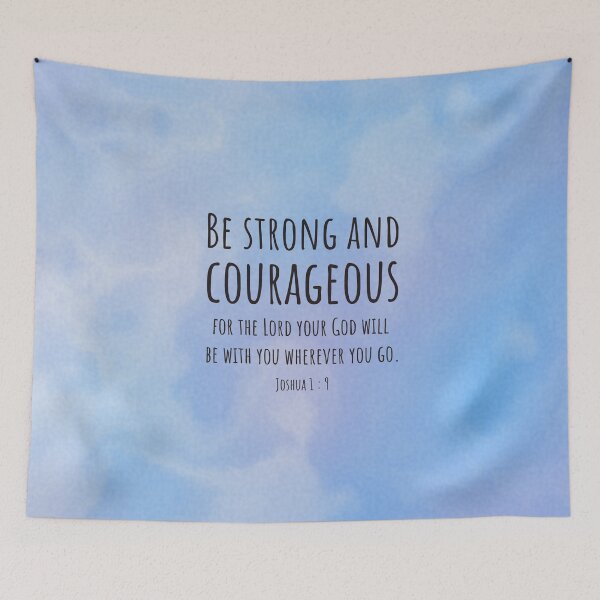 Item preview, Joshua 1 : 9 - Be strong and courageous - Bible Passage designed and sold by JF Designs.