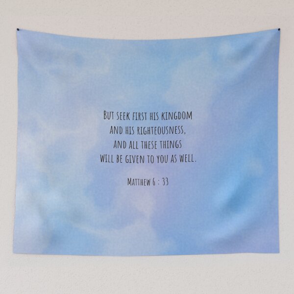 Item preview, Matthew 6 : 33 - Seek his kingdom - Bible Passage designed and sold by JF Designs.