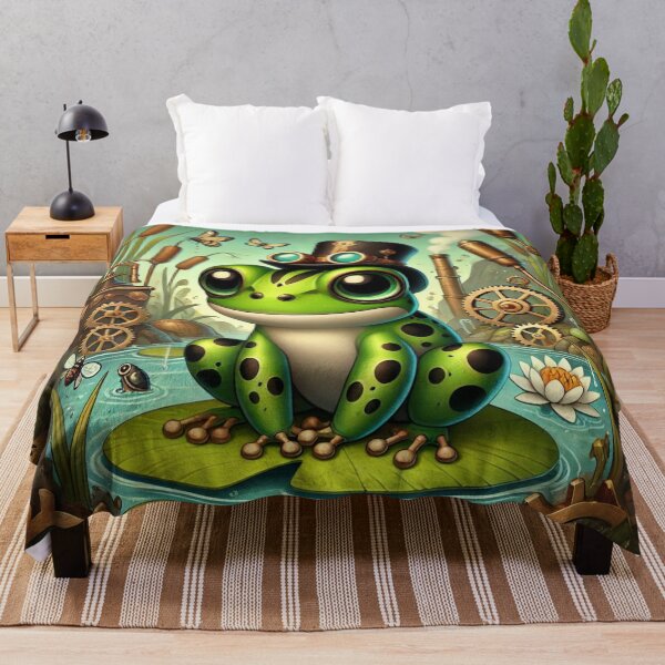 Item preview, Steampunk Leopard Frog designed and sold by Sillytoe.