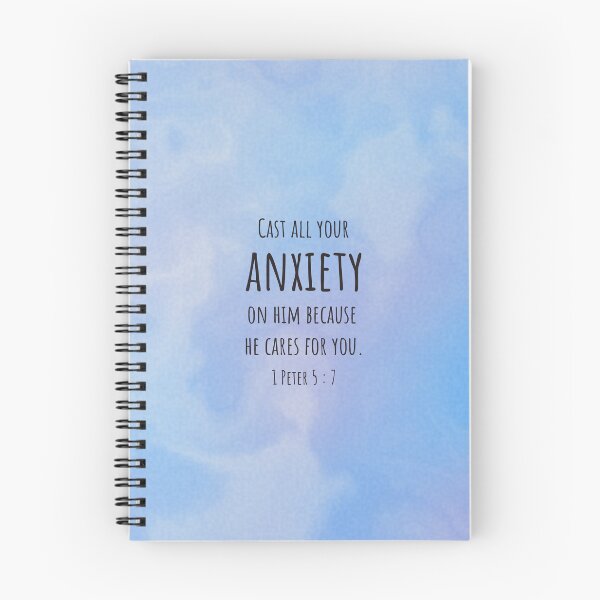Item preview, 1 Peter 5 : 7 - Cast you anxiety - Bible Passage designed and sold by JF Designs.