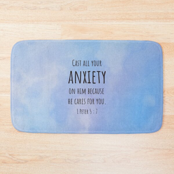 Item preview, 1 Peter 5 : 7 - Cast you anxiety - Bible Passage designed and sold by JF Designs.