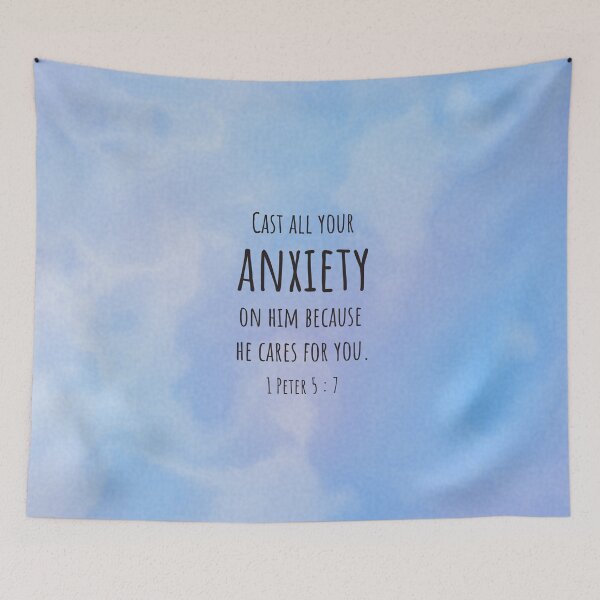 Item preview, 1 Peter 5 : 7 - Cast you anxiety - Bible Passage designed and sold by JF Designs.