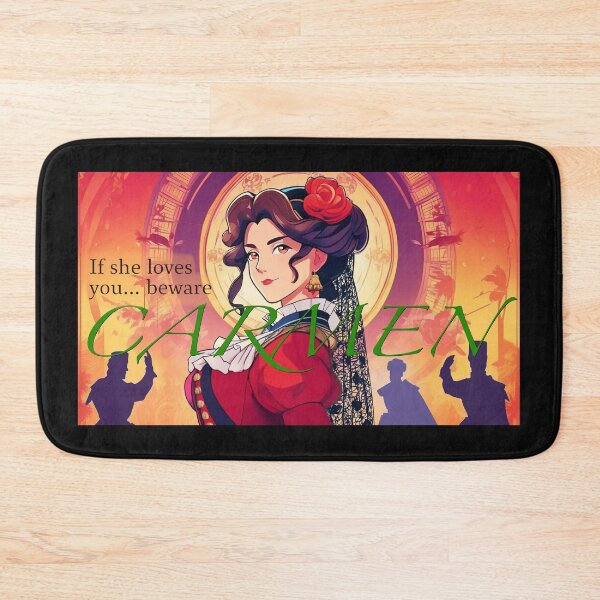 Item preview, Bizet's Carmen Anime Style Poster designed and sold by Talia Felix.