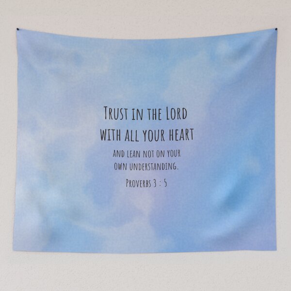 Item preview, Proverbs 3 : 5 - Trust in the Lord - Bible Passage designed and sold by JF Designs.