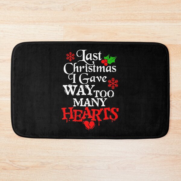 Item preview, Last Christmas I Gave Way Too Many Hearts  designed and sold by vintageretrostyleshop.