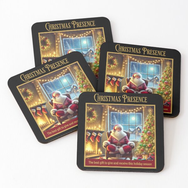 Item preview, Christmas Presence, Black designed and sold by wisebearmedia.