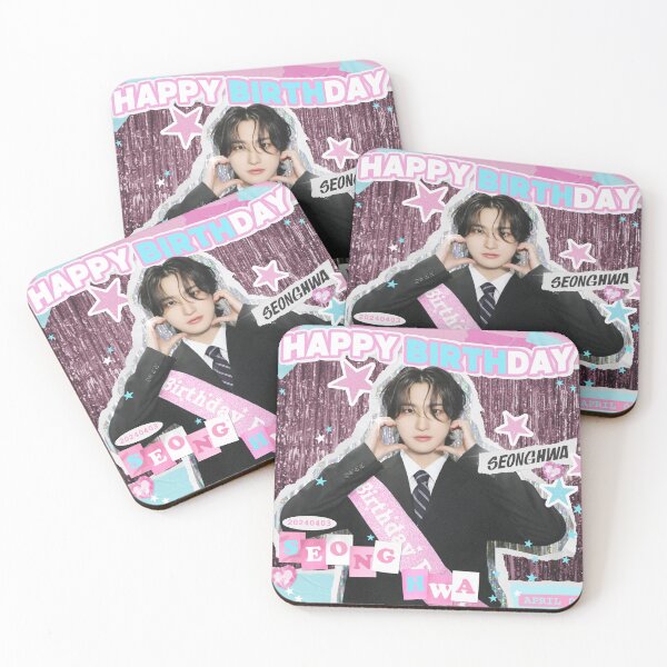 Item preview, HAPPY BIRTHDAY seonghwa Ateez designed and sold by jaofnn.