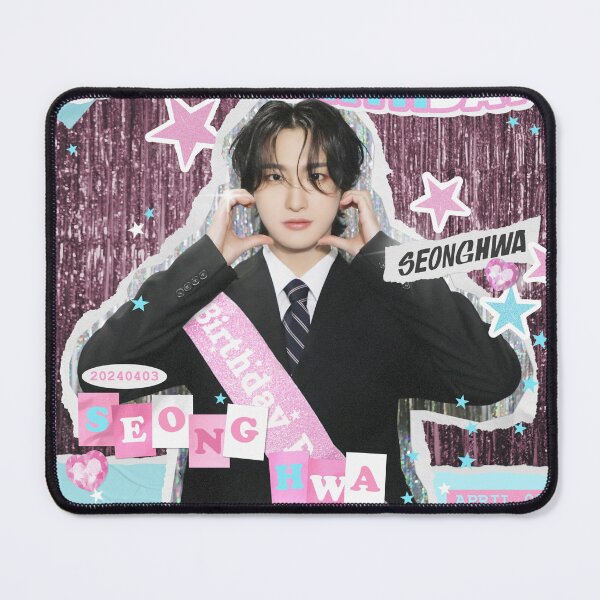 Item preview, HAPPY BIRTHDAY seonghwa Ateez designed and sold by jaofnn.