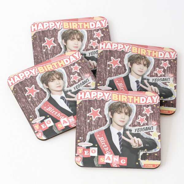 Item preview, HAPPY BIRTHDAY yeosang Ateez designed and sold by jaofnn.