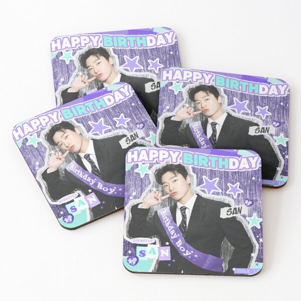 Item preview, HAPPY BIRTHDAY san Ateez designed and sold by jaofnn.