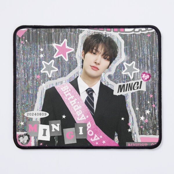 Item preview, HAPPY BIRTHDAY mingi Ateez designed and sold by jaofnn.
