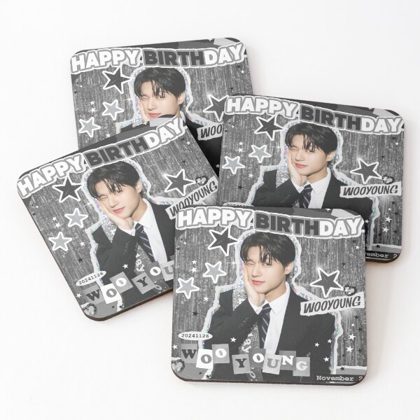 Item preview, HAPPY BIRTHDAY wooyoung Ateez designed and sold by jaofnn.