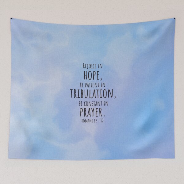 Item preview, Romans 12 : 12 - Rejoice in hope - bible passage designed and sold by JF Designs.