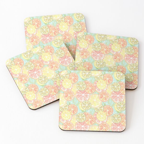 Item preview, Citrus Fruit Slices Float On Mint Spring Water designed and sold by cheriedesues.