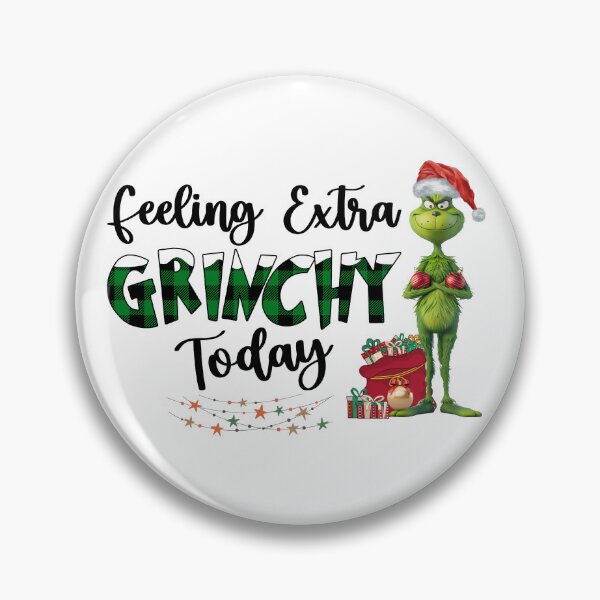Item preview, The Grinch, Feeling Extra Grinchy Today,Christmas T-shirt and accesories, Christmas present Idea,Funny Christmas Quotes designed and sold by MarlenaMadlen.