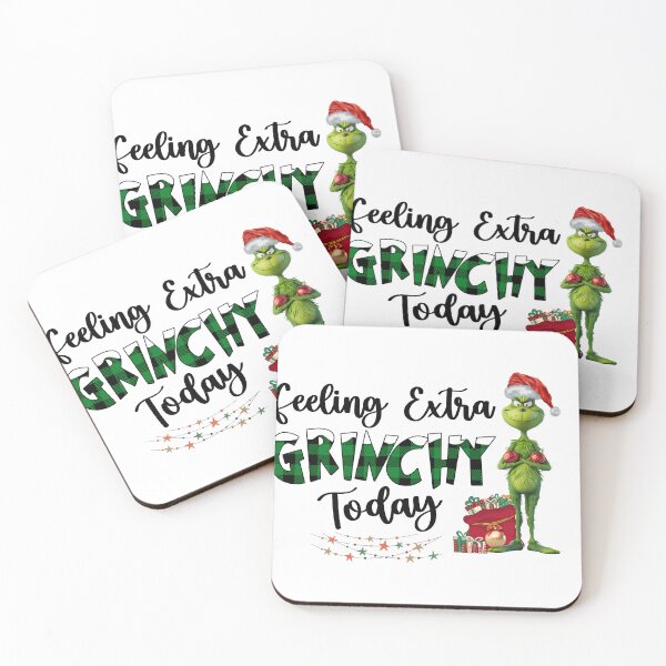 Item preview, The Grinch, Feeling Extra Grinchy Today,Christmas T-shirt and accesories, Christmas present Idea,Funny Christmas Quotes designed and sold by MarlenaMadlen.