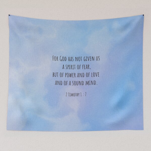 Item preview, 2 Timothy 1 : 7 - For god has given us - Bible passage designed and sold by JF Designs.