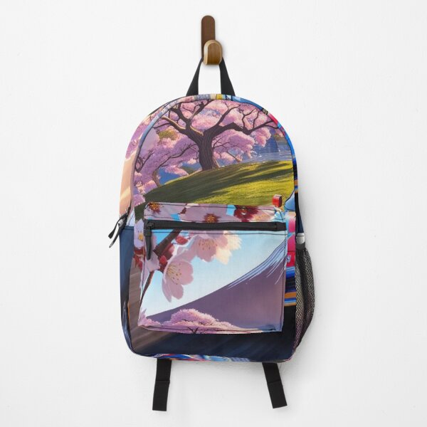 Item preview, JDM, Car, race, Japan, 80s pixel quality video game, Drift, Cherry Blossoms, Mt Fuji, Amazing, sunrise, pixelated designed and sold by tshirtart2024.
