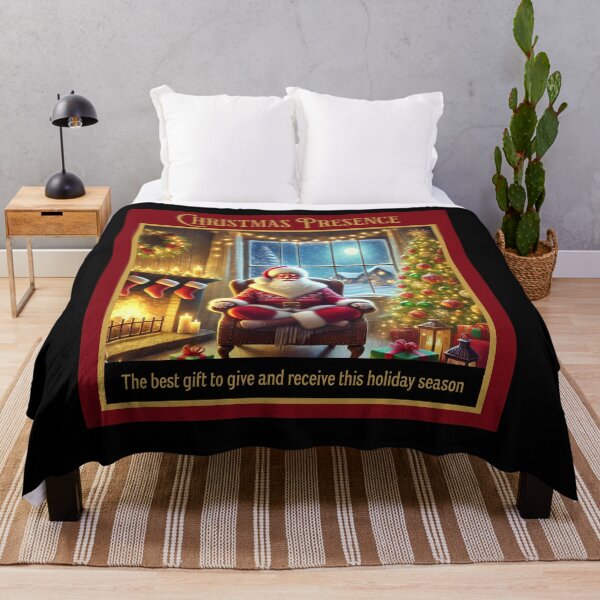 Item preview, Christmas Presence, Red designed and sold by wisebearmedia.