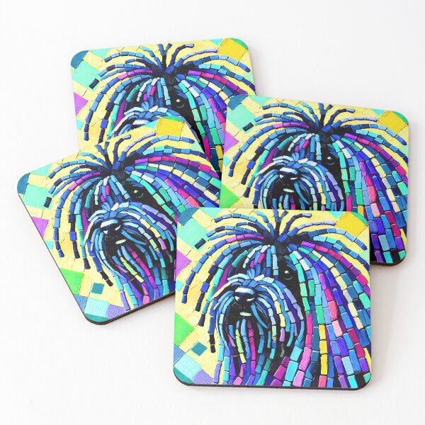 Item preview, Colorful Puli with Dreadlocks designed and sold by ChrisButler.