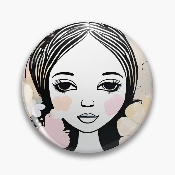 Item preview, Bubblegum Amelia designed and sold by Sweet Bliss Art.