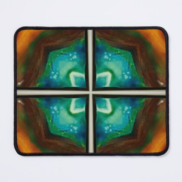 Item preview, Coloured Glass Window Pattern designed and sold by Zilpa’s Prints.