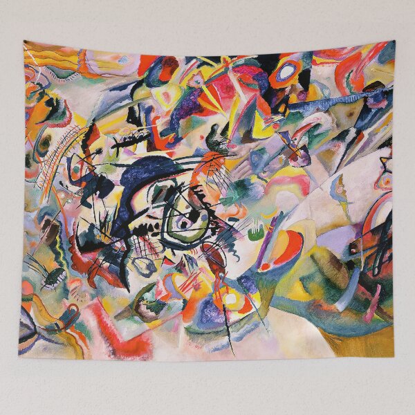 Item preview, Wassily Kandinsky Composition VII 1913 designed and sold by maniacfitness.