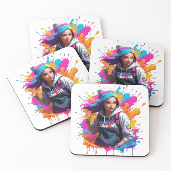 Item preview, Graffiti-Style Color Run Logo – Bold and Vibrant Design designed and sold by artistmagicshop.