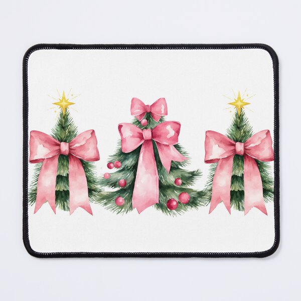 Item preview, Coquette Christmas Tree, Breast Cancer Awareness designed and sold by danaJG.