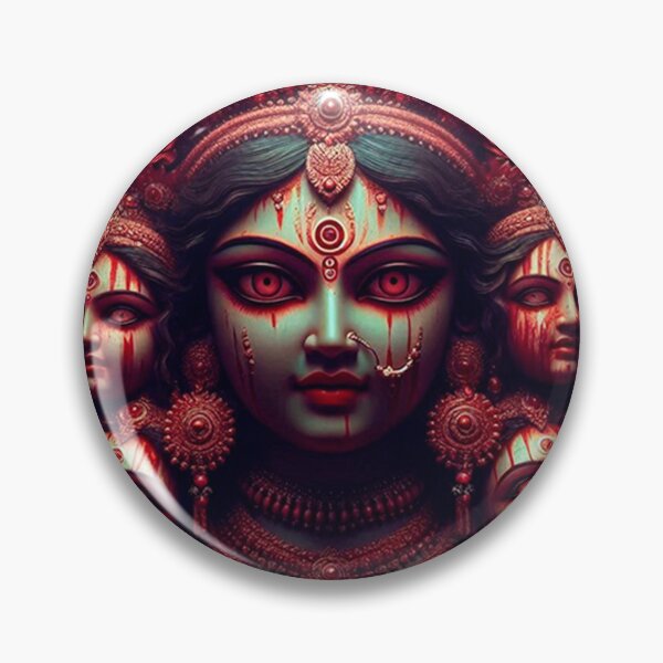 Item preview, Bhairavi: Red Goddess of Divine Power designed and sold by myabstractart _RB.