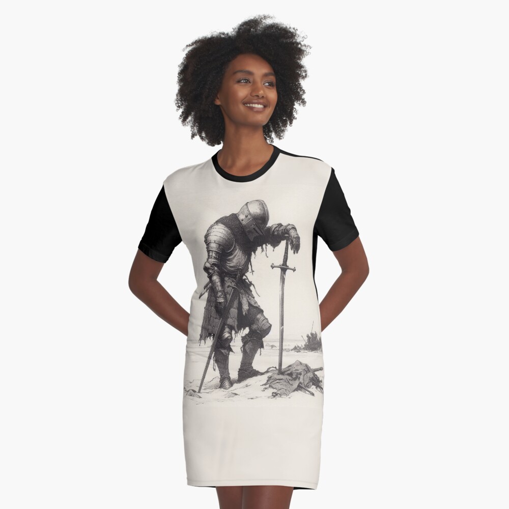 Item preview, Graphic T-Shirt Dress designed and sold by JCPPShop.
