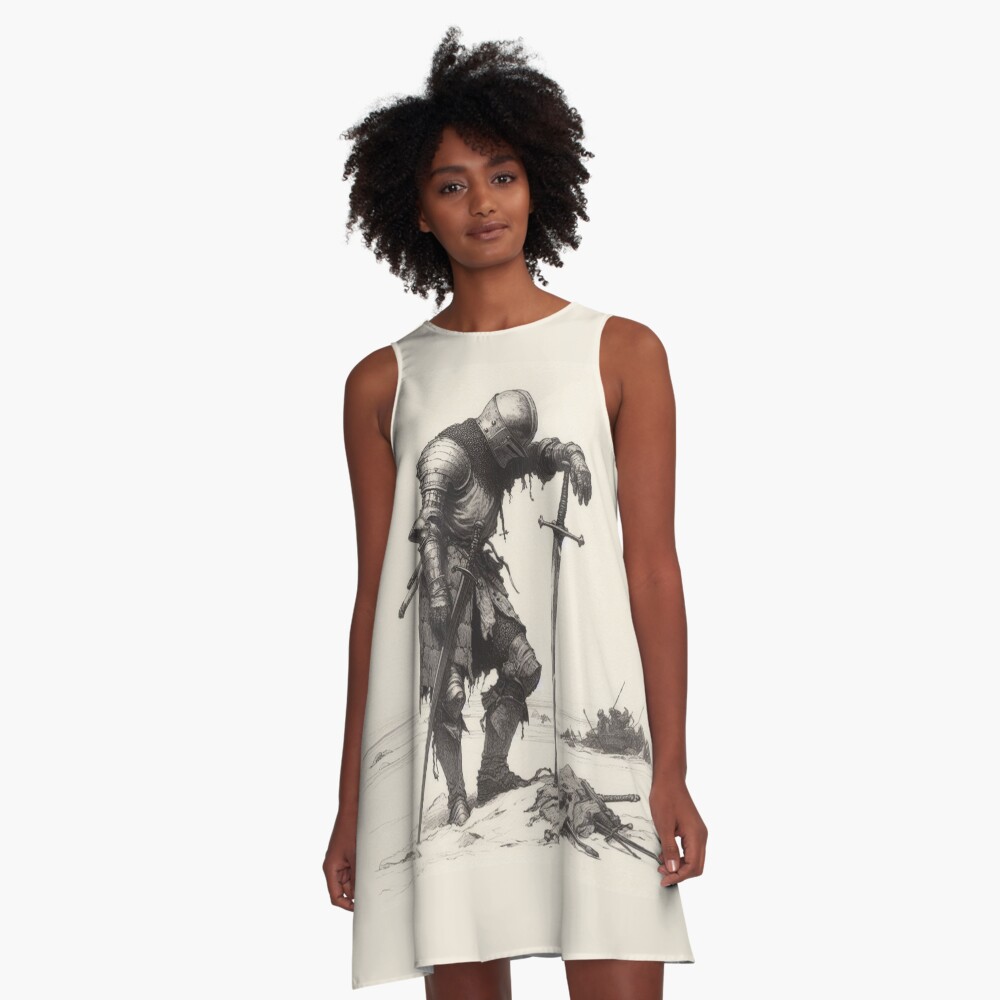 Item preview, A-Line Dress designed and sold by JCPPShop.