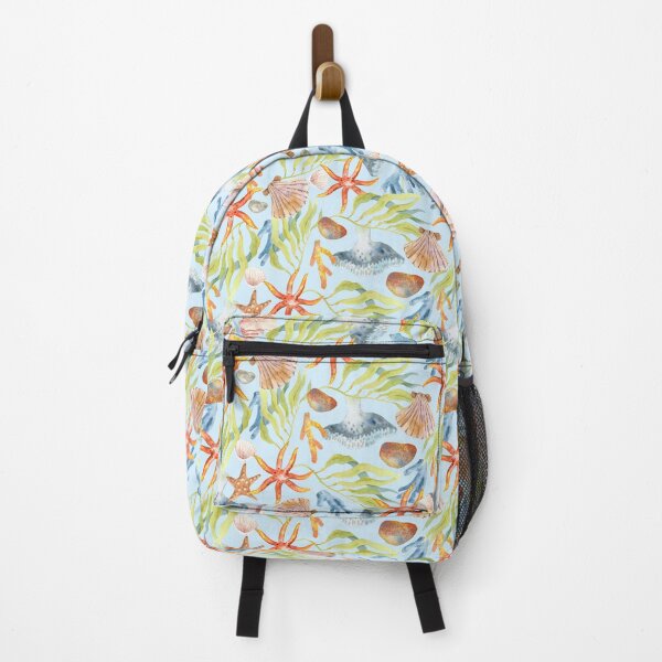 Item preview, vibrant underwater scene with seashells designed and sold by quickkdesign.