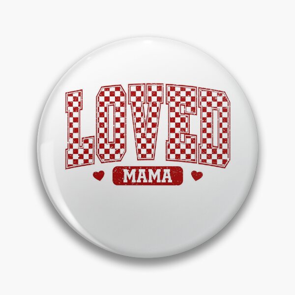 Item preview, Mama Valentine, Loved Mama, Checkered Varsity designed and sold by adoslavduse.