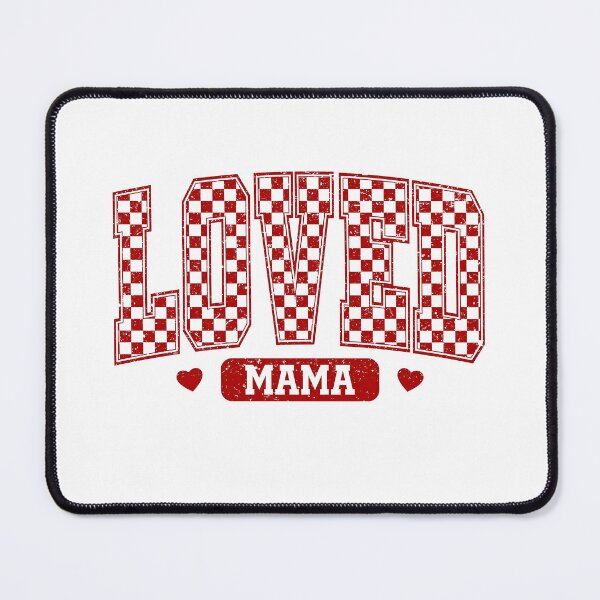 Item preview, Mama Valentine, Loved Mama, Checkered Varsity designed and sold by adoslavduse.