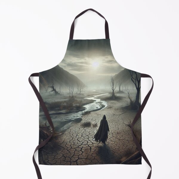 Item preview, AI generated rouge walking through a wasteland designed and sold by AI-this-is-AI.