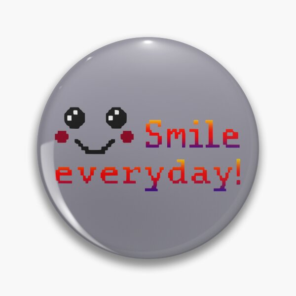 Item preview, Pixel Smile Everyday! designed and sold by 2Blue-Dots.