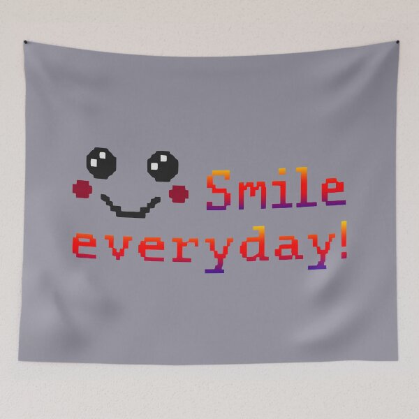Item preview, Pixel Smile Everyday! designed and sold by 2Blue-Dots.
