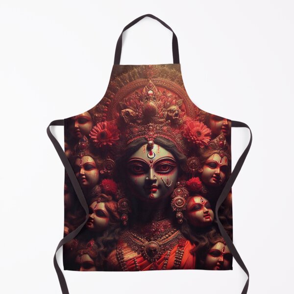 Item preview, Bhairavi: Red Mahavidya of Primal Speech and Fire designed and sold by myabstractart _RB.