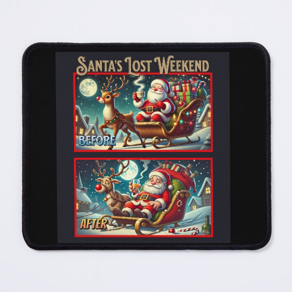 Item preview, Drunk Santa’s Lost Weekend designed and sold by wisebearmedia.