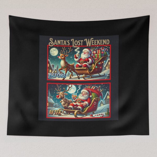 Item preview, Drunk Santa’s Lost Weekend designed and sold by wisebearmedia.