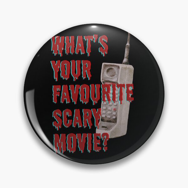 Item preview, What's your favourite scary movie? designed and sold by PitchBlackIcon.
