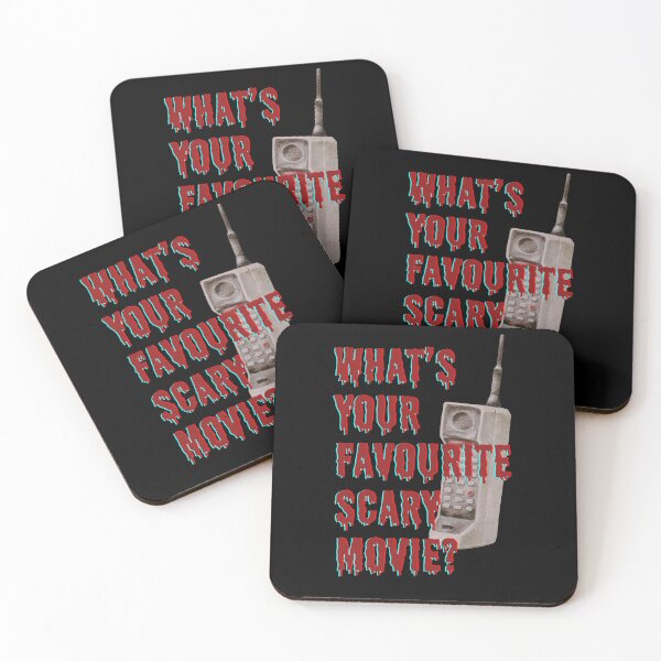 Item preview, What's your favourite scary movie? designed and sold by PitchBlackIcon.