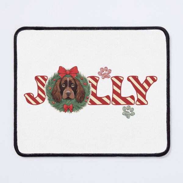 Item preview, Jolly Christmas - Sussex Spaniel Nose Edition designed and sold by GoodyPaws.