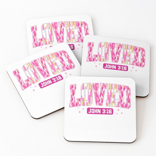 Item preview, Christian Valentines, Loved John 3:16, Retro Valentine designed and sold by adoslavduse.
