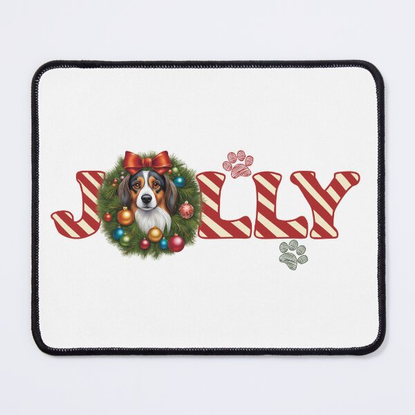 Item preview, Jolly Christmas - Kooikerhondje Nose Edition designed and sold by GoodyPaws.