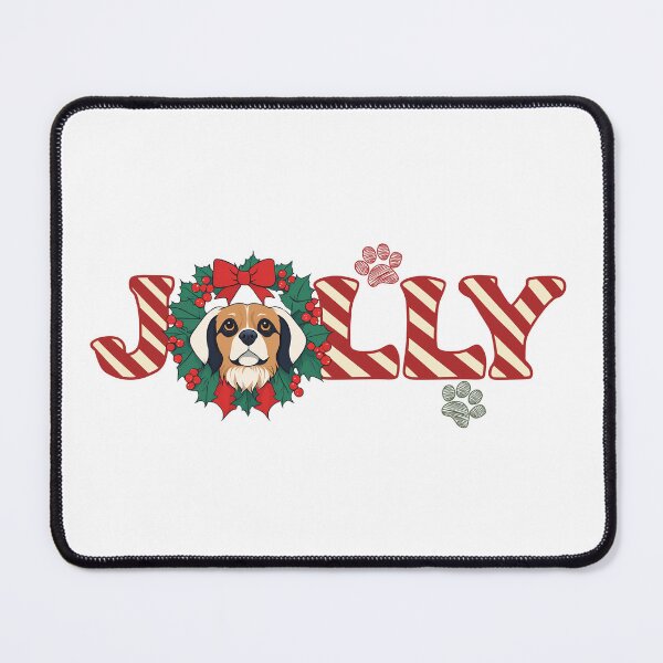 Item preview, Jolly Christmas - Tibetan Spaniel Nose Edition designed and sold by GoodyPaws.